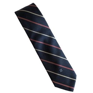 Givenchy Navy Stripe Tie